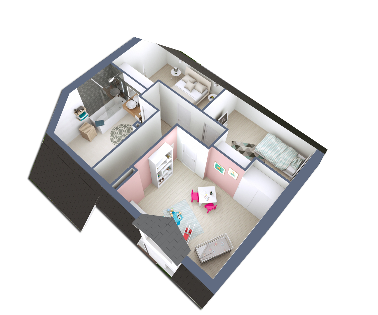 CORALIA 3 Chambres - Photo 3