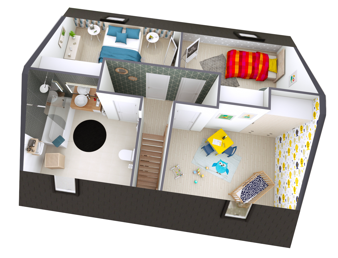 CORALIA 3 Chambres - Photo 6