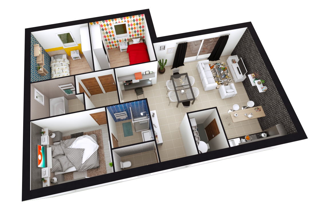 LILIA 3 Chambres - Photo 6