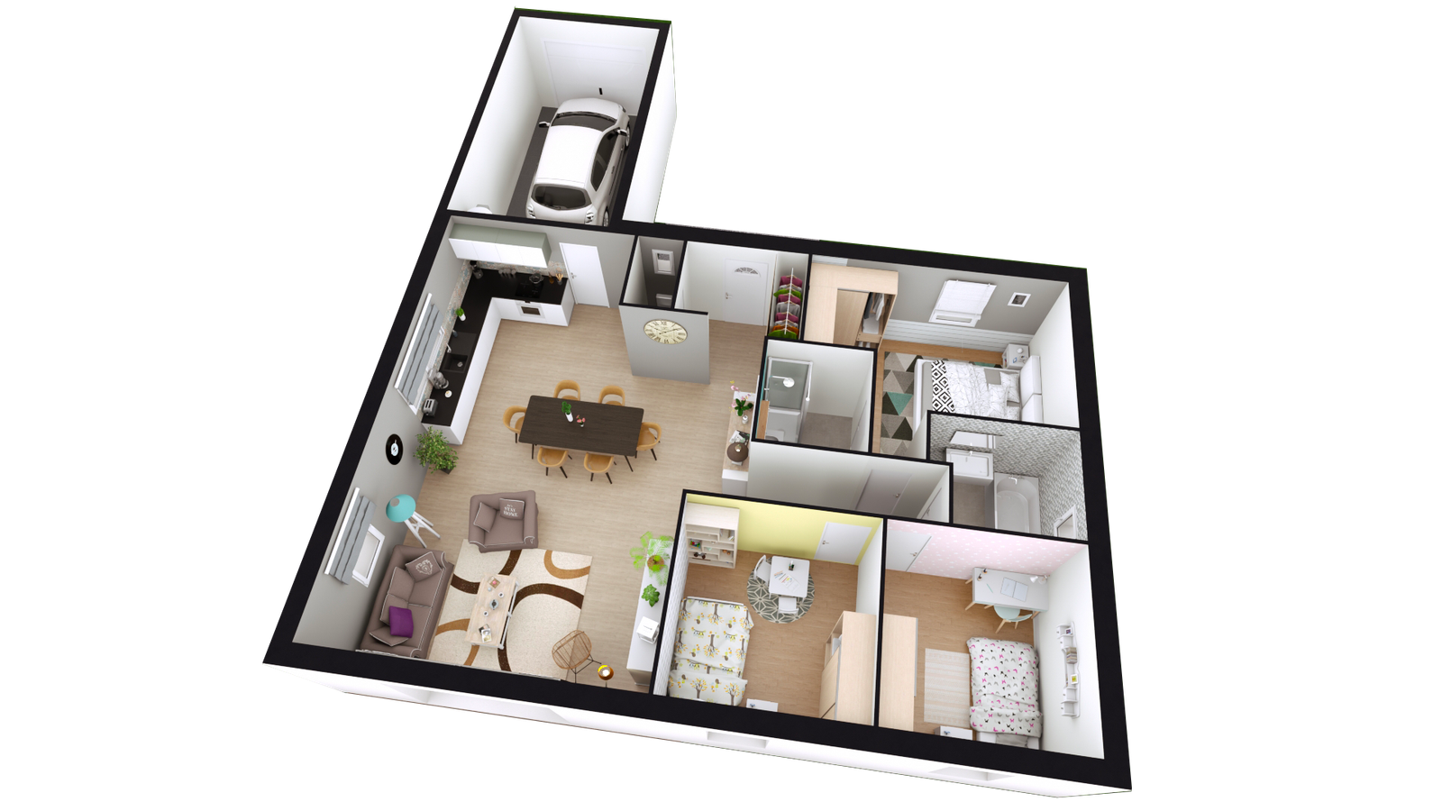 LILIA 3 Chambres - Photo 3
