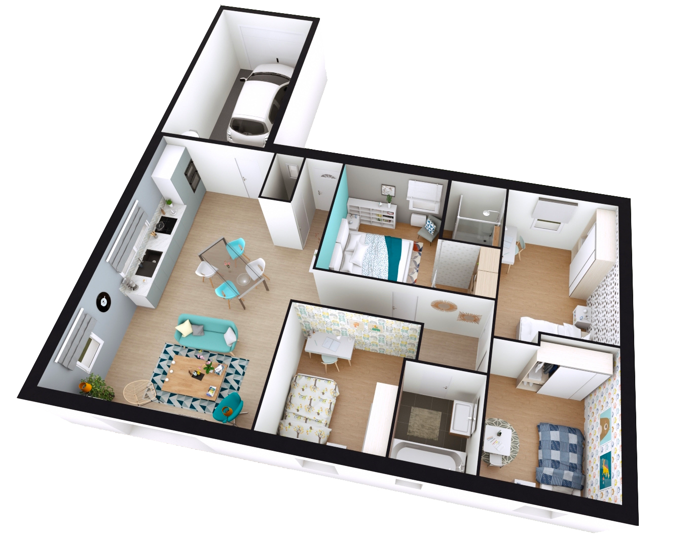 LILIA 4 Chambres - Photo 3
