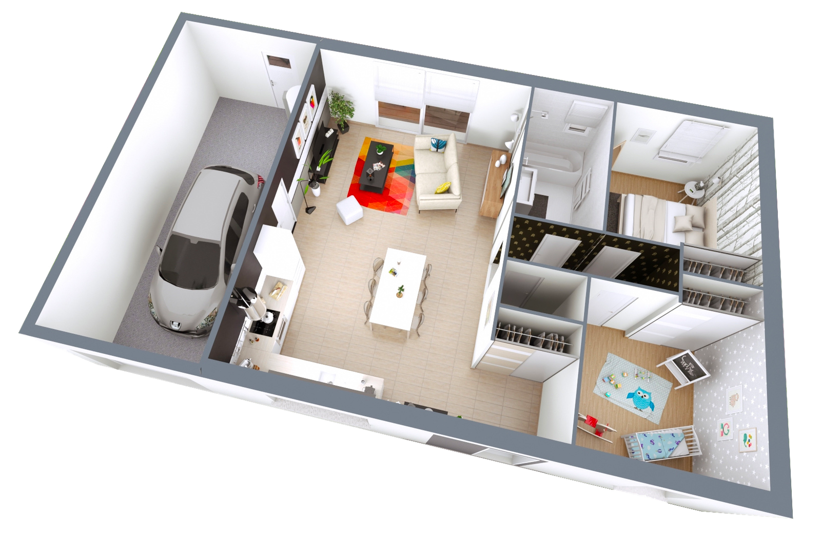 REALIA 2 Chambres - Photo 2