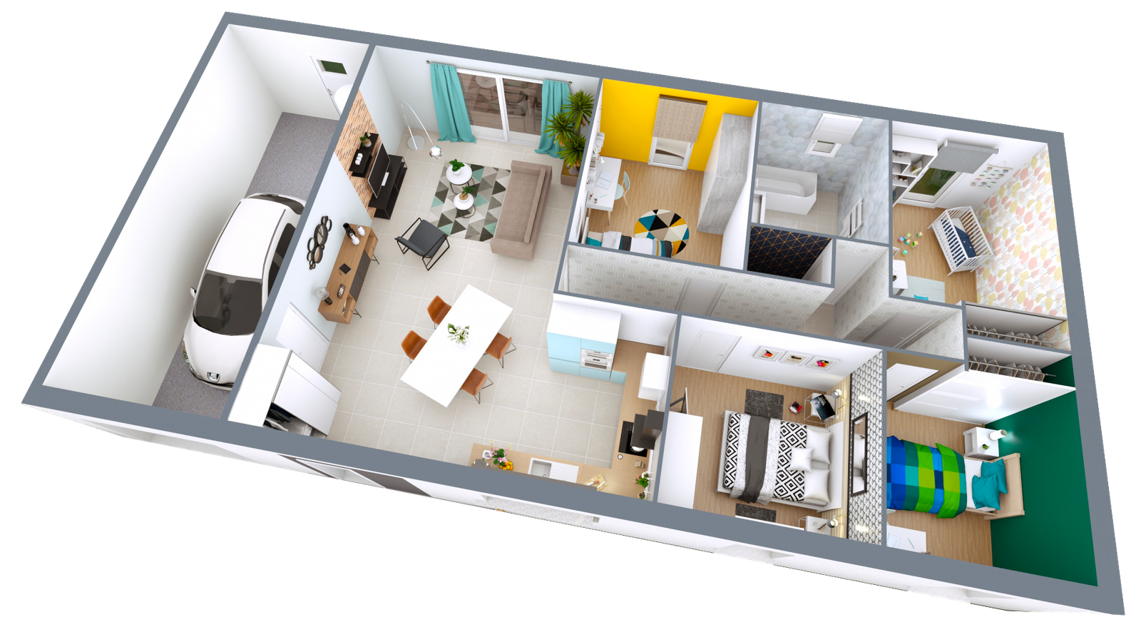 REALIA 4 Chambres - Photo 3