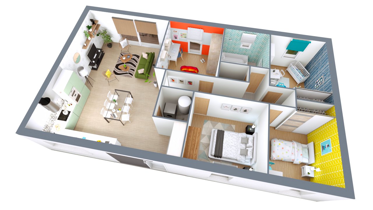 REALIA 4 Chambres - Photo 6