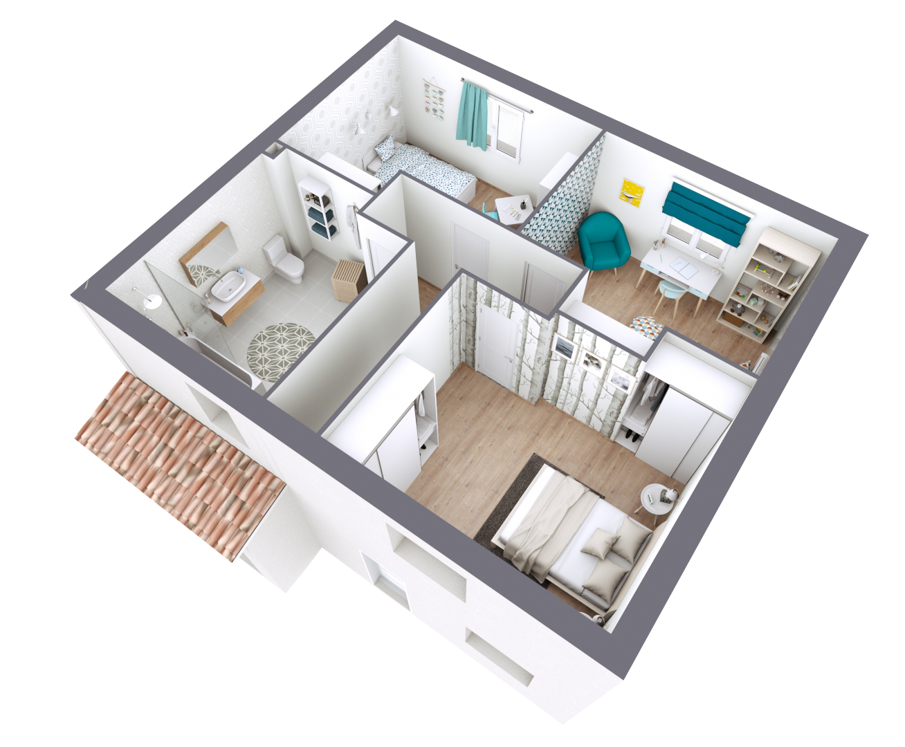 ROSALIA 3 Chambres - Photo 3